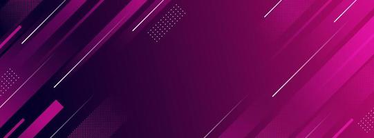banner background. full color, purple and black gradations, geometric effect eps 10 vector