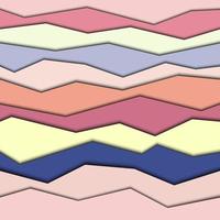 Seamless modern abstract geometric pattern. Background with horizontal broken stripes and shadows. vector