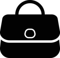 An Icon of a Lady's or Women Hand Bag vector