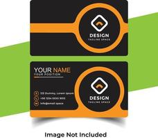 Business Card Template vector