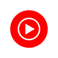 Youtube music icon png