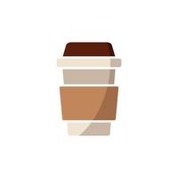 Disposable cup icon vector design templates