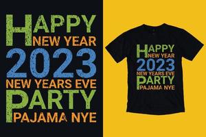 Niche Happy New Year T Shirt Design vector