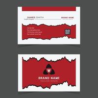 Luxury and modern business card design template vector