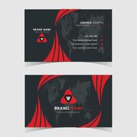 Luxury and modern business card design template vector