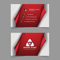 Luxury and modern business card design template vector