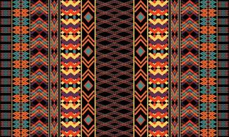 Kente Cloth Seamless Pattern - Colorful kente style fabric design for  Kwanzaa Stock Vector