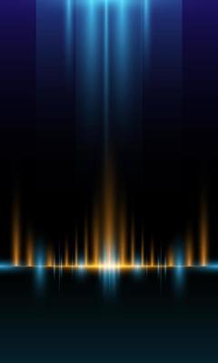 Abstract light rays effect background. Abstract technology futuristic background with glowing light effect. Neon light on black background. Glow in the dark vector illustration.