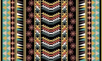 adorno folclórico de rayas geométricas. textura de vector étnico tribal adornado elegante estilo de lujo. Figura bordado tribal. indios aztecas, escandinavos, gitanos, mexicanos, africanos, patrones populares.