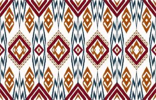 patrones de ikat antiguos lujosos reales. estilo retro vintage tribal étnico geométrico. tela textil ikat de patrones sin fisuras. indio africano asiático navajo azteca ikat imprimir vector resumen de antecedentes.