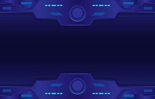 Dark blue control panel abstract modern technology futuristic interface HUD vector design. HUD futuristic frame. Game target borders, sci-fi empty banners for text, menu technology interface.