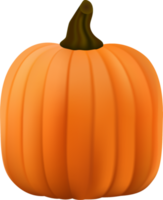 calabaza halloween linterna realista png