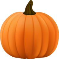 zucca Halloween lanterna realistico png