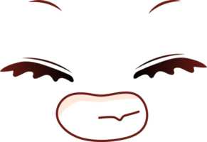 espressioni di cartone animato viso png