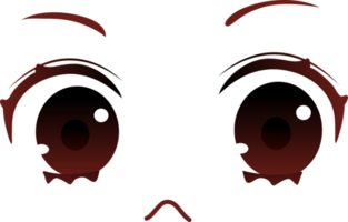 espressioni di cartone animato viso png