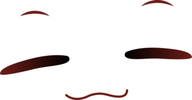 espressioni di cartone animato viso png