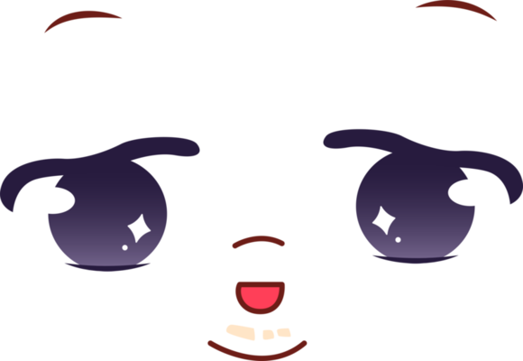 expressions of cartoon face 17398382 PNG