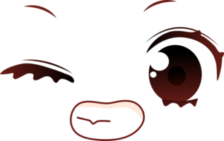 espressioni di cartone animato viso png