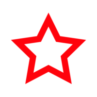 estrela vermelha png