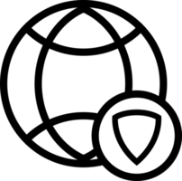 Globus-Netzwerk-Symbol png