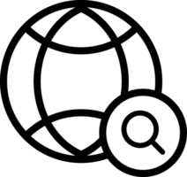 Globus-Netzwerk-Symbol png