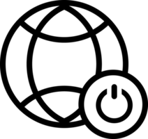 globe network icon png