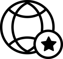 icono de red de globo png