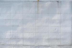 Vintage white wash brick wall texture for design. Panoramic background for your text photo