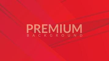 premium background in red color. illustration of pile of paper design concept. suitable for business presentation and website vector
