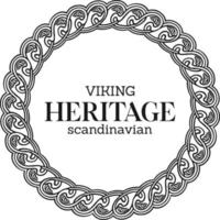 Ancient viking scandinavian swirls ornament monochrome Vector illustrations for your work Logo, mascot merchandise t-shirt, stickers and Label designs, poster, greeting cards advertising business