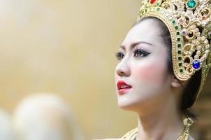 Thai women in national costume11 photo