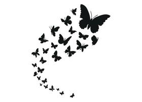 15,300+ Butterfly Silhouette Stock Illustrations, Royalty-Free