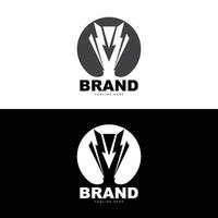 Trophy Logo Design, Award Winner Championship Trophy Vector, Success Brand vector