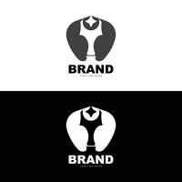 Trophy Logo Design, Award Winner Championship Trophy Vector, Success Brand vector