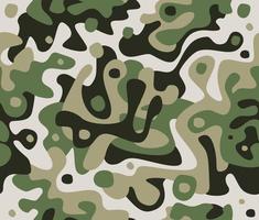 Camouflage Seamless Pattern. Abstract Modern Military Backgound. vector