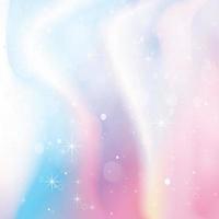 Unicorn Holographic Color Gradient Background. vector