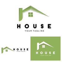 House Logo, Building Furniture Design, Construction Vector, Property Brand Icon, Real Estate, Housing vector