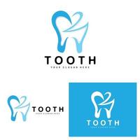 Tooth logo, Dental Health Vector, Care Brand Illustration vector