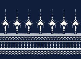 Geometric ethnic oriental pattern background. Pattern design in boho style. Design for texture, wrapping, clothing, batik, fabric, wallpaper and background. Pattern embroidery design. vector