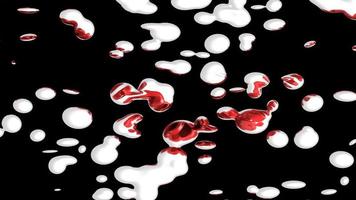 Abstract Liquid Background Digital Rendering photo
