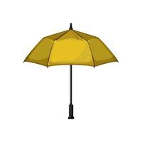 spring umbrella rain cartoon vector illustration