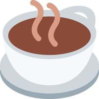 café té bebida caliente beber humeante vector