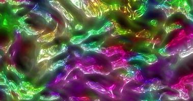 abstrakt flytande vågig bakgrund.färgglad textur yta design.abstrakt holografiska bakgrund, abstrakt lutning textur bakgrund, geometrisk bakgrund, digital målad vattenfärg textur video