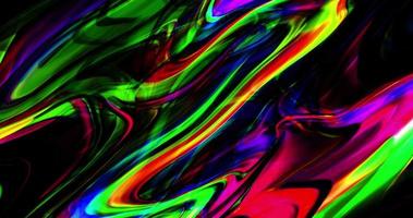 abstrakt flytande vågig bakgrund.färgglad textur yta design.abstrakt holografiska bakgrund, abstrakt lutning textur bakgrund, geometrisk bakgrund, digital målad vattenfärg textur video