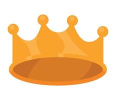 golden king crown vector