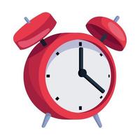 alarm clock time vector