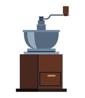 coffee grinder kitchen utensil vector