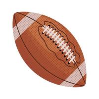 american football balloon vector