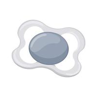 dummy pacifier baby color icon vector illustration