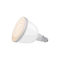 app smart light bulb cartoon vector illustration